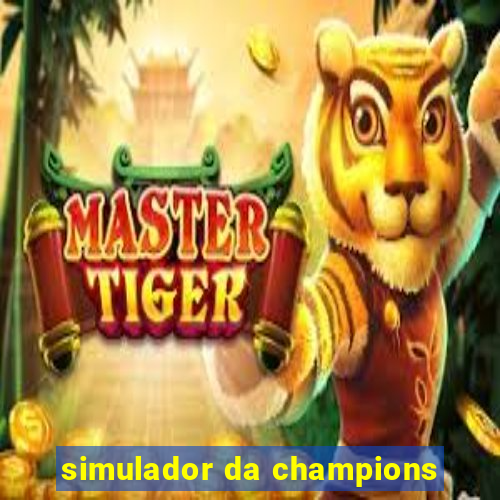 simulador da champions